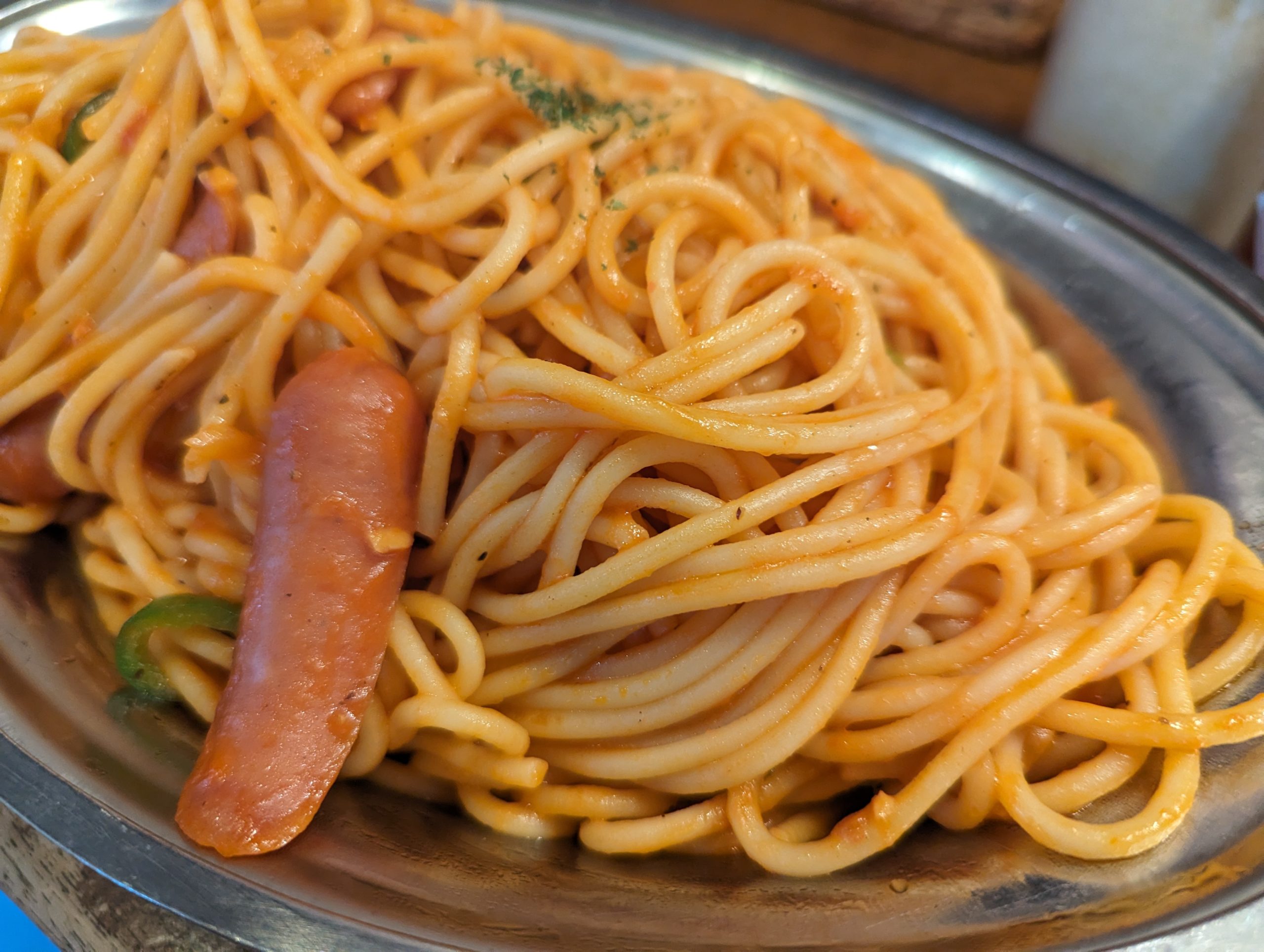 ナポリタン 大盛り