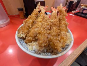 海老天丼 エビ天丼