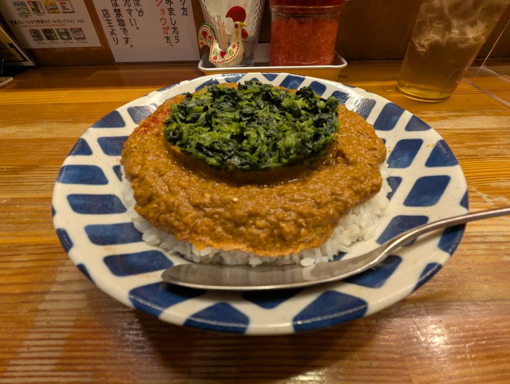 草カレー 火星カレー 池袋