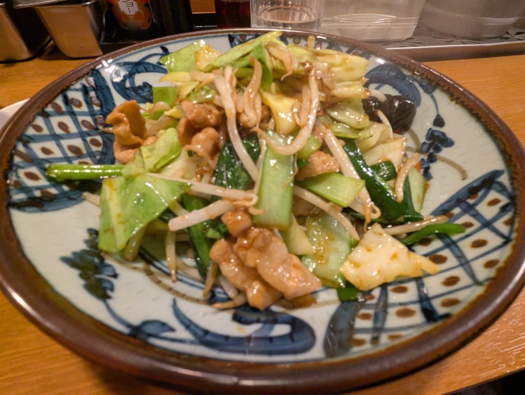 肉野菜炒め 恵比寿 えびす飯店